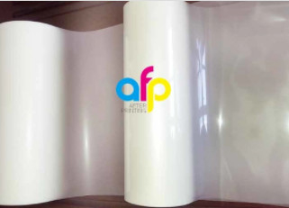 350mm * 3000m ขนาดม้วน หนังพิมพ์การถ่ายทอดความร้อนด้วยเทคโนโลยีการบดหลายครั้ง