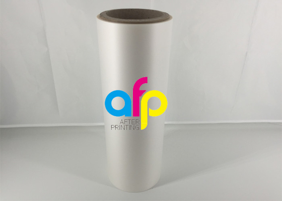 ฟิล์มป้องกันรอยขีดข่วนที่ทนทาน Matt BOPP Anti Scratch Thermal Lamination Film
