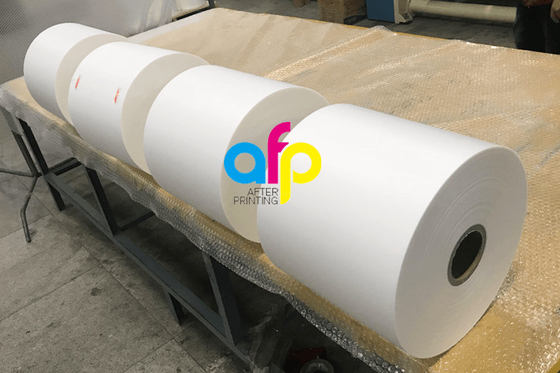 BOPP EVA Dry Matte Lamination Roll Soft สำหรับการเคลือบและการพิมพ์