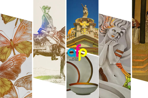 คำจำกัดความการพิมพ์ทับแบบละเอียด ฟอยล์เย็น