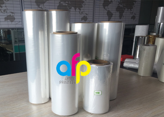 ศูนย์บรรจุหีบห่อที่ไม่สม่ำเสมอ POF Polyolefin Shrink Film สำหรับบรรจุภัณฑ์