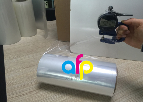 หลายฟิล์มพลาสติกอัดรีด POF ฟิล์มม้วนเดียวจะ