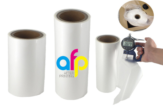 ฟิล์มเคลือบเงา BOPP ใส BOPP สำหรับปกตำรา