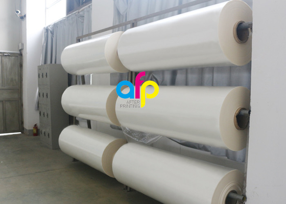 ฟิล์มเคลือบเงากลอส 22 Mic สำหรับการอนุมัติโบรชัวร์ / นิตยสาร BV