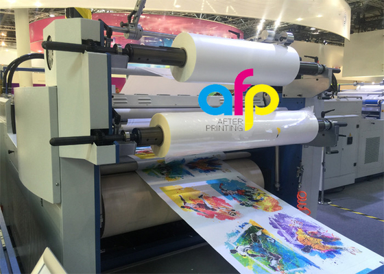 ฟิล์ม BOPP + EVA Super White Clear เงาลามิเนตสำหรับการเคลือบกระดาษ