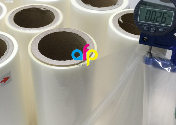 15 Mic - 30 Mic Clear Laminate Roll 330m - ความยาวม้วน 6000m ป้องกันความชื้น