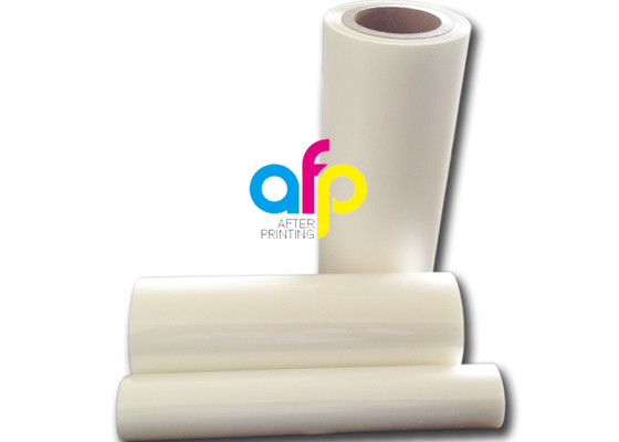 ม้วนฟิล์มลามิเนตเคลือบด้าน 1020 มม. X, 75 ไมครอน BOPP