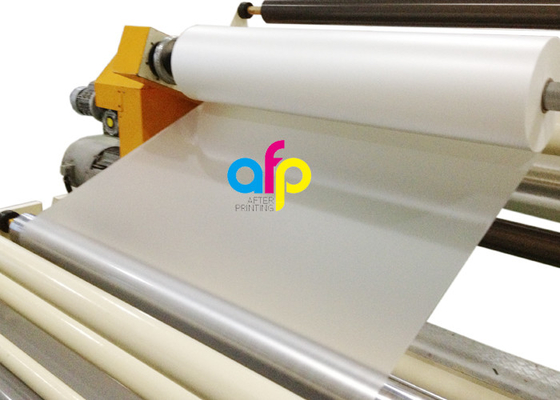 23 Micron Dry Thermal Matt Lamination Roll EVA Glue Coating เป็นมิตรกับสิ่งแวดล้อม