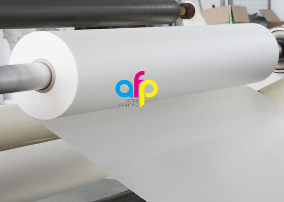 ฟิล์มเคลือบ BOPP พลาสติกสำหรับการเคลือบร้อนแกนกระดาษ 1/3 นิ้ว