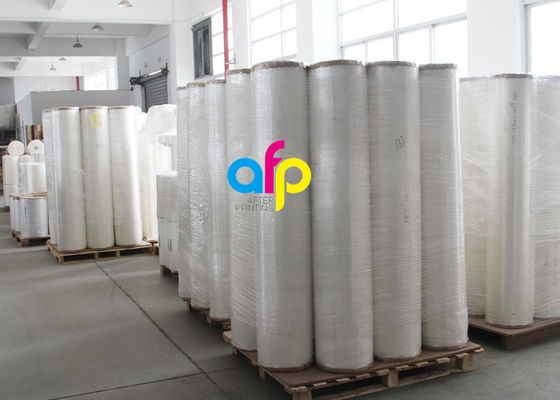 ฟิล์มเคลือบ BOPP พลาสติกสำหรับการเคลือบร้อนแกนกระดาษ 1/3 นิ้ว
