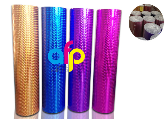 ฟิล์มโฮโลแกรมเลเซอร์ BOPP สำหรับเครื่องเคลือบ 180 มม. - ความกว้าง 1300 มม