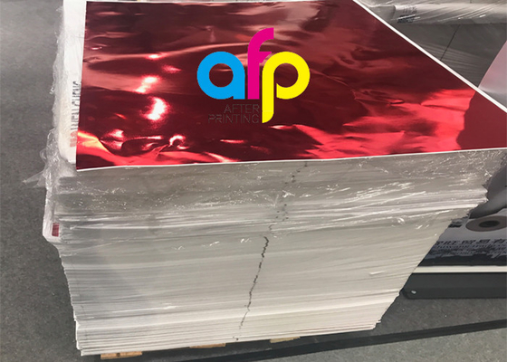 การพิมพ์ฟิล์ม Metallized ที่รองรับ