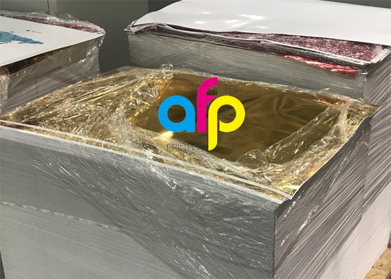 Pet Gold Silver Polyester Metalized Thermal Lamination Film Roll Corona Treatmented