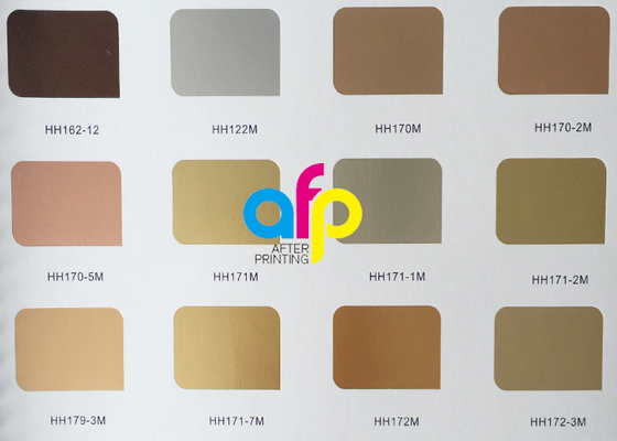 PET ฟอยล์ปั๊มร้อนความหนา 16 ไมค์มากกว่า 180 ชนิดสีเป็นตัวเลือก