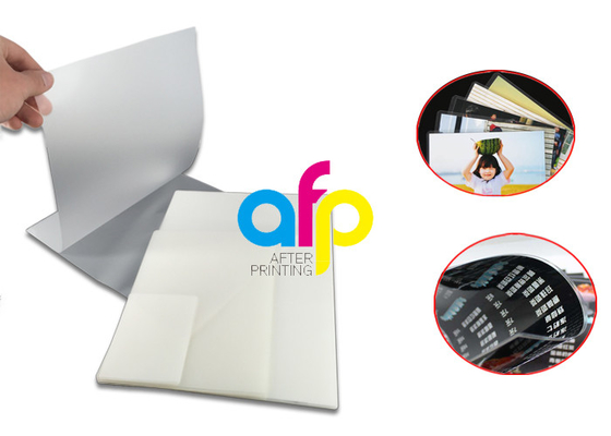 แผ่นฟิล์มเคลือบกระเป๋าใสสำหรับการป้องกันภาพ / บัตรประจำตัวประชาชน