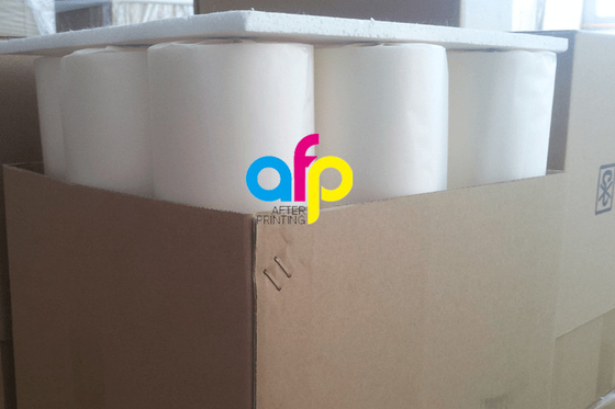 ฟิล์มลามิเนตเคลือบฟิล์ม Super Sticky Bopp 35 ไมครอนสำหรับการพิมพ์ดิจิตอล