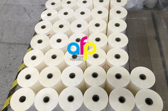 ฟิล์มลามิเนตเคลือบฟิล์ม Super Sticky Bopp 35 ไมครอนสำหรับการพิมพ์ดิจิตอล