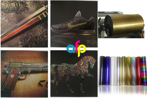 คำจำกัดความการพิมพ์ทับแบบละเอียด ฟอยล์เย็น